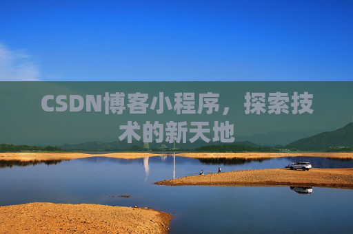 CSDN博客小程序，探索技术的新天地